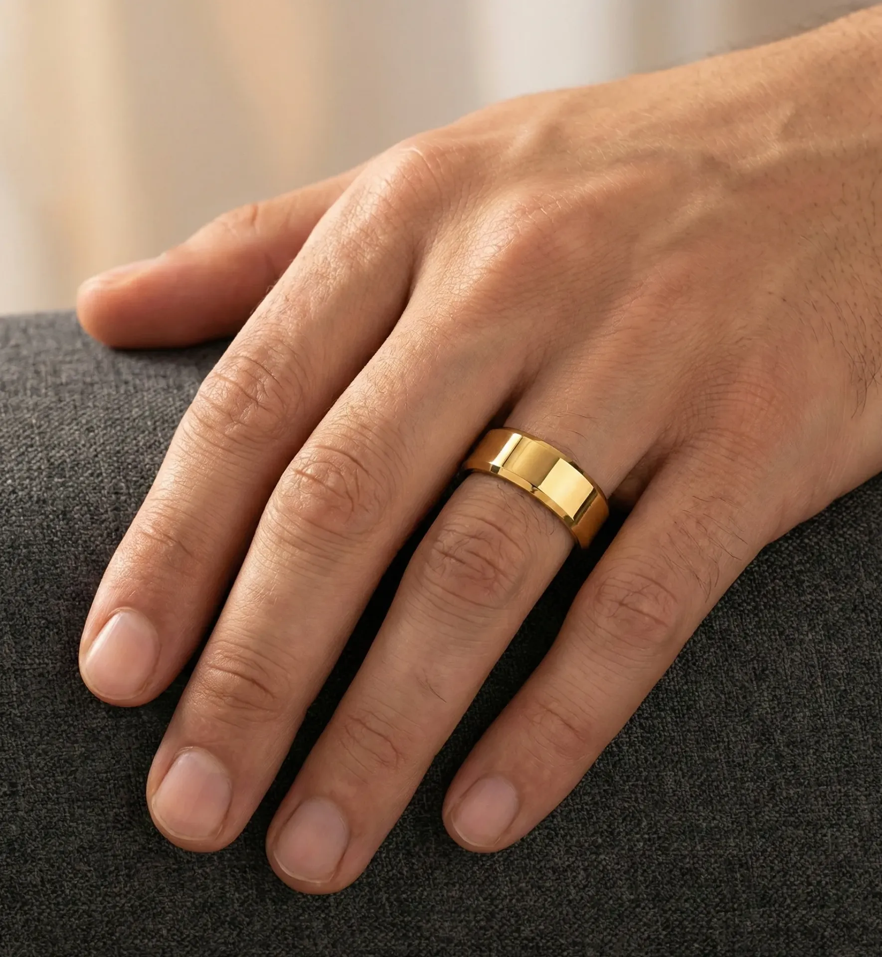 The Golden Titan Ring