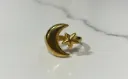 Crescent Star Ring