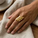 Golden Wing Ring