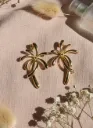 Palm Frond Earrings