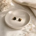 Golden Heart Studs