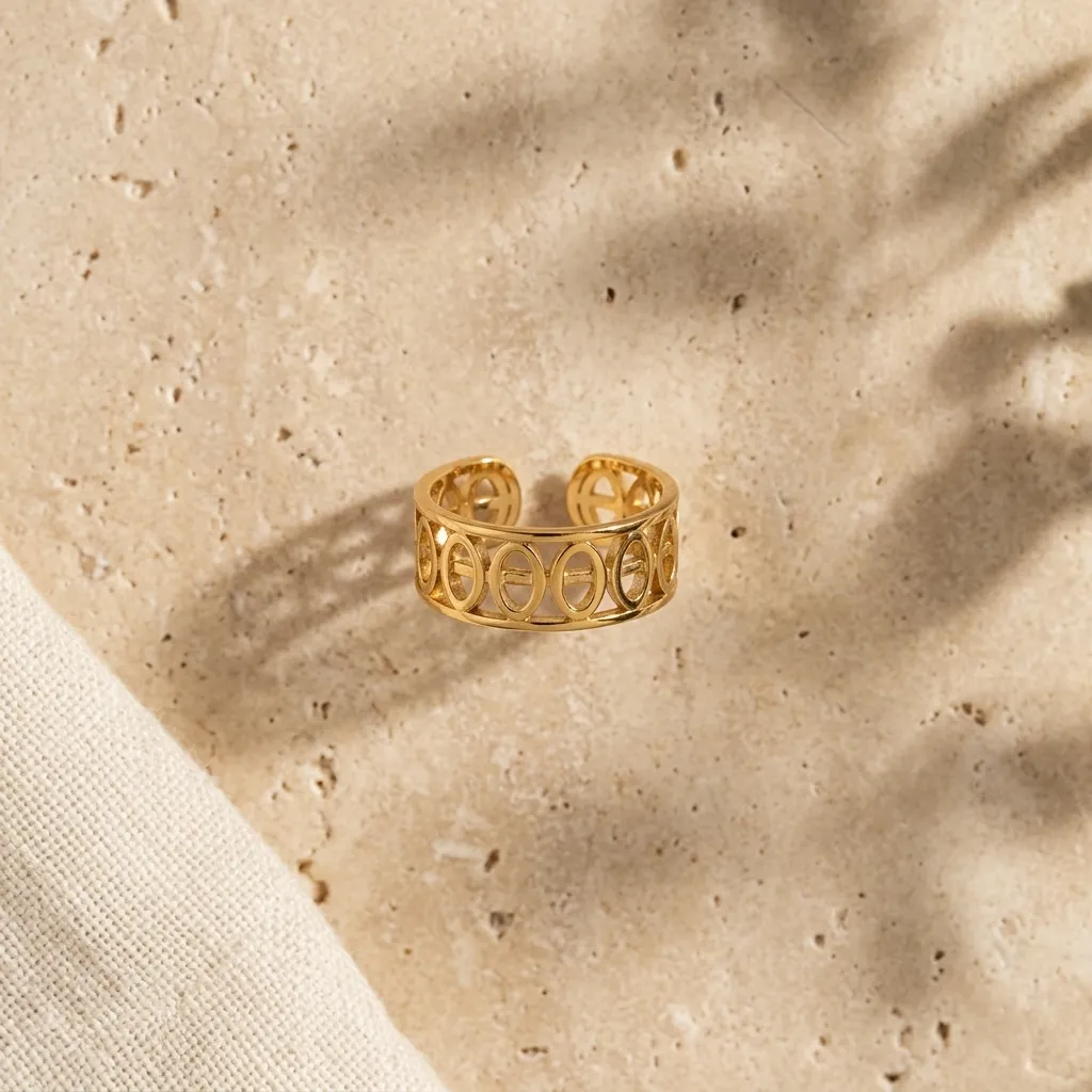 The Meridian Band Ring
