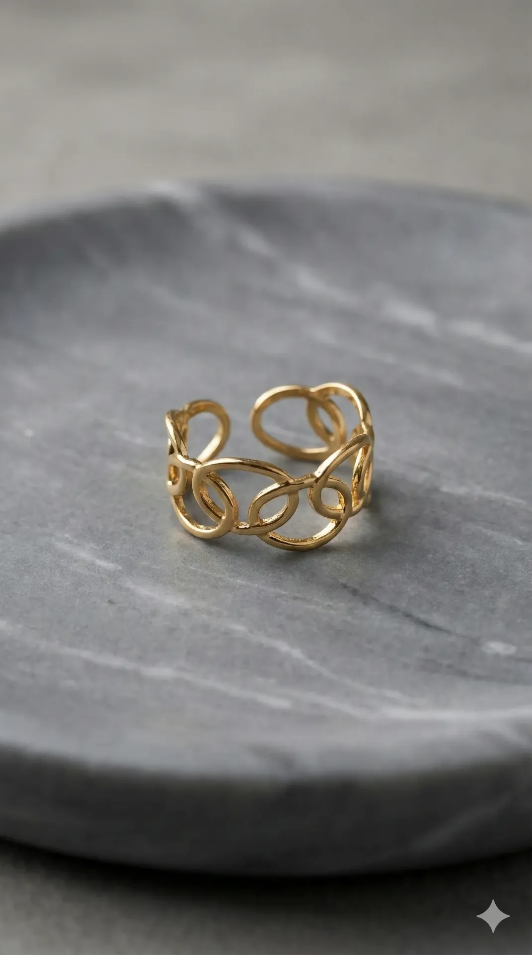 The Golden Interlock Ring