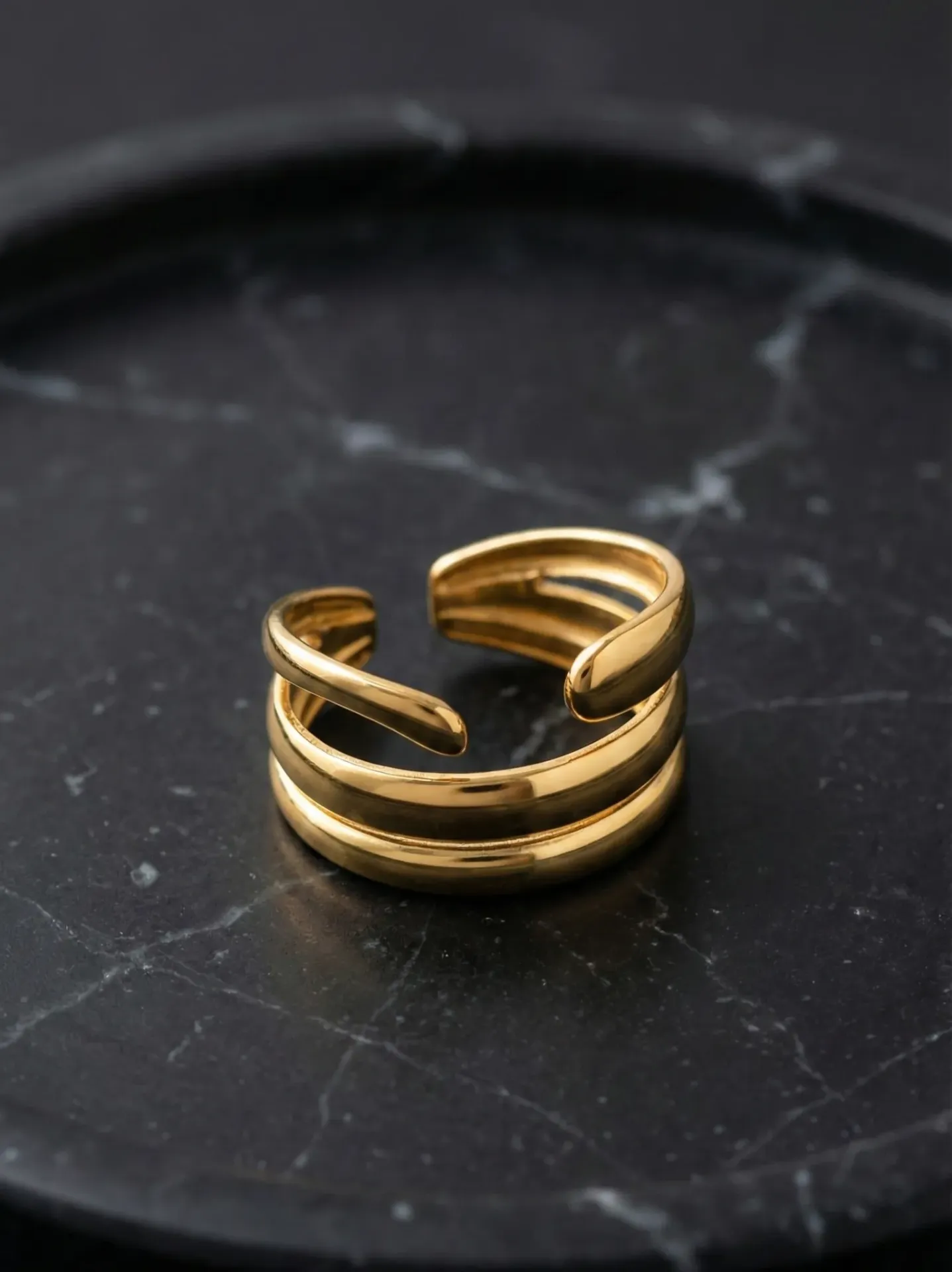 [PRG034] The Luxe Coil Wrap Ring