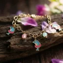 Whimsical Dolphin Bracelet