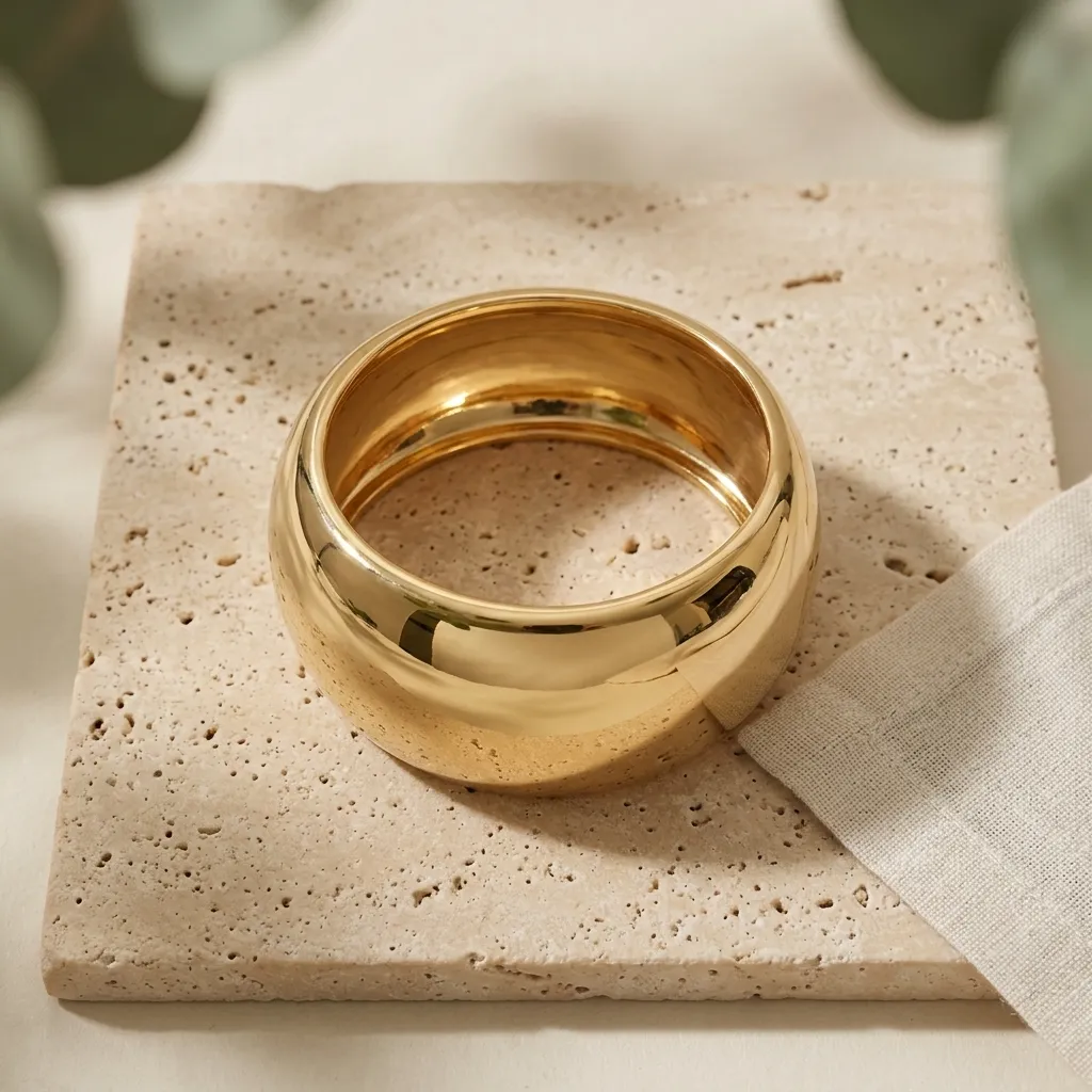 Bold Gold Bangle