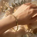 Golden Minimalist Bangle