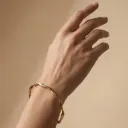 Golden Ripple Bangle