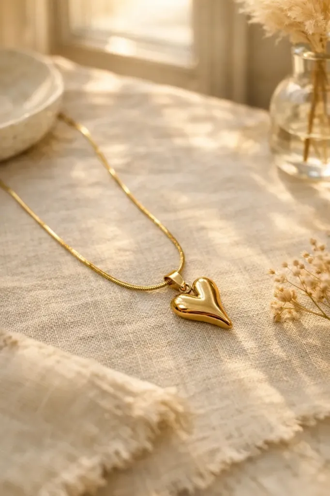 [PNG048] Gilded Love Medallion