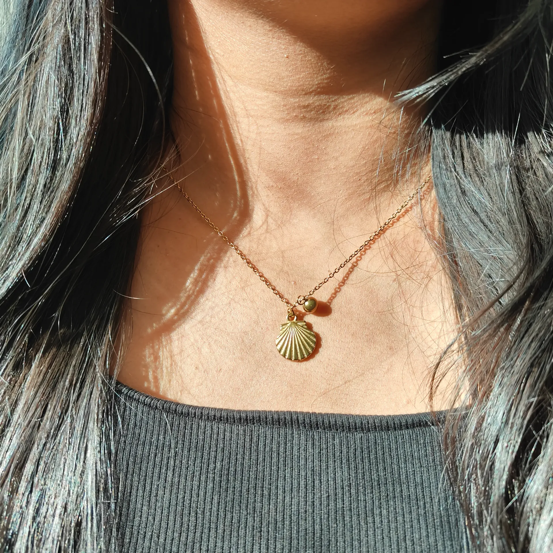 The Ocean Breeze Shell Pendant