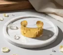 The Aurelian Ripple Cuff