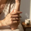 Golden Heartbeat Ring