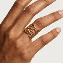 The Golden Coral Ring