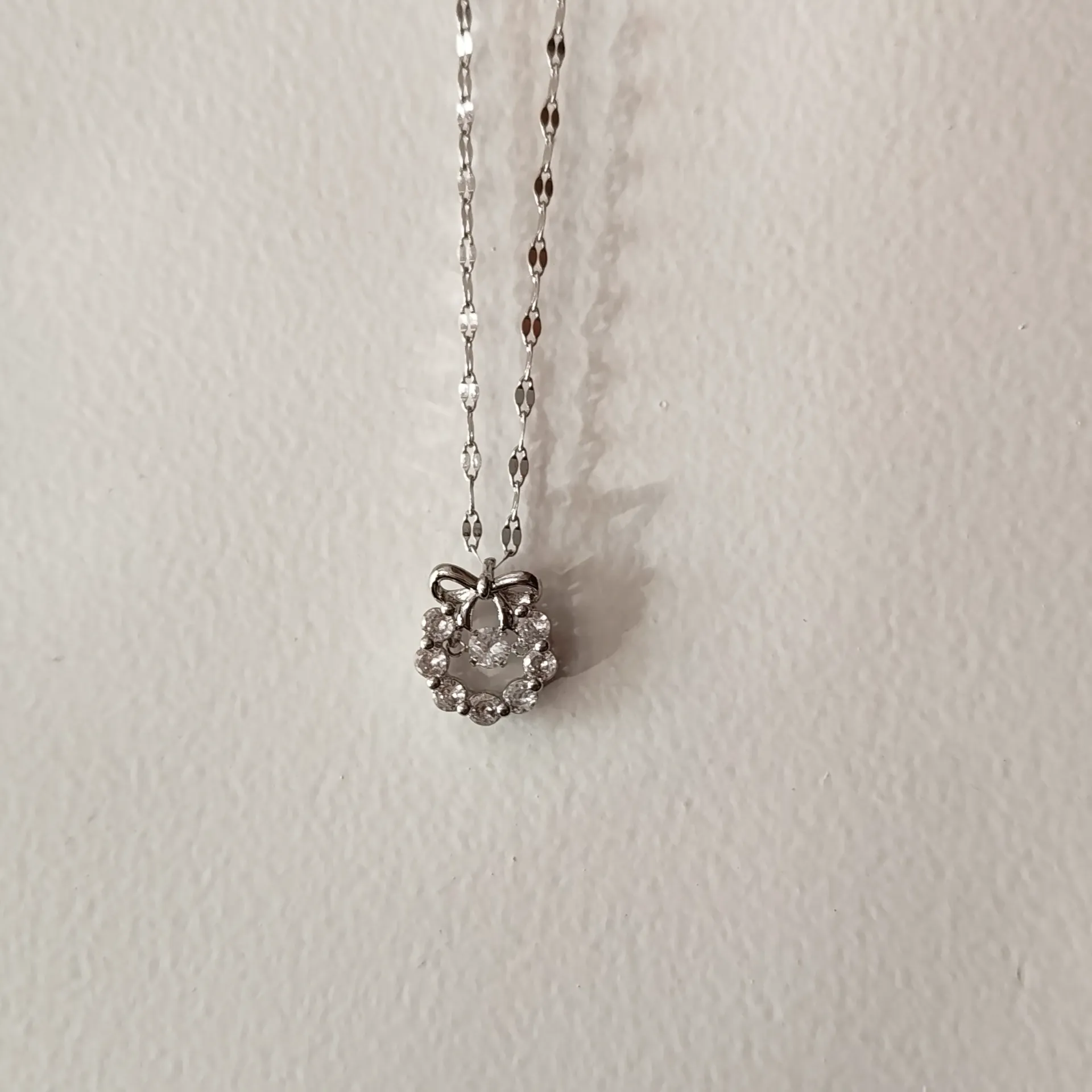 [PNG064] Eternal Bow Necklace
