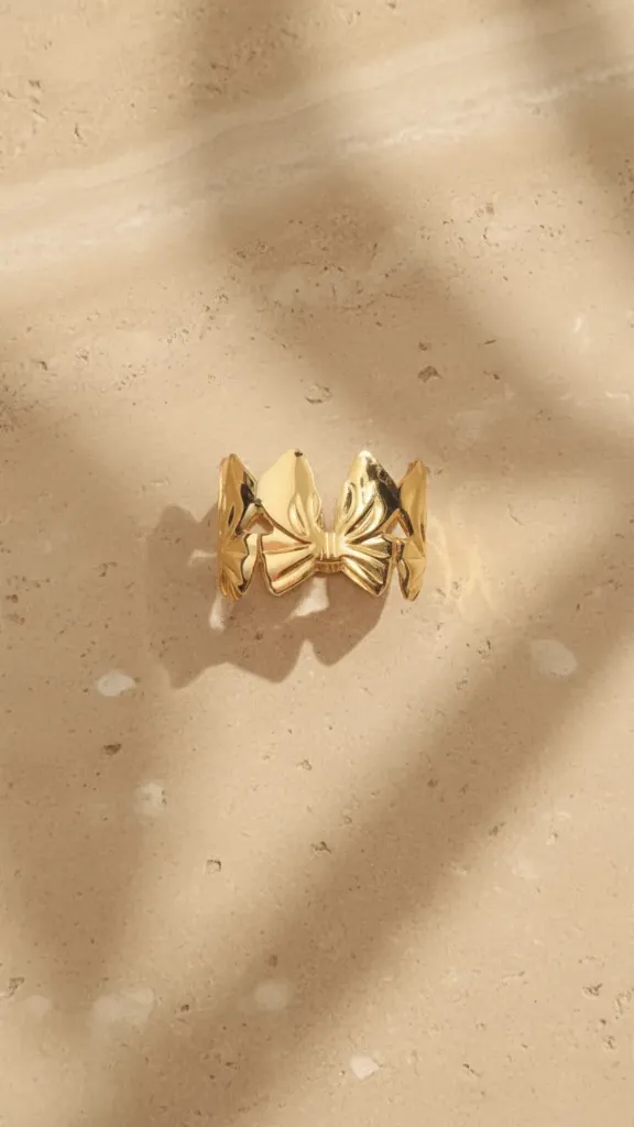 The Luxe Ribbon Bow Cuff