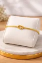 The Luxe Unity Knot Bracelet(Gold)