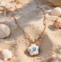 The Azure Bloom Pendant