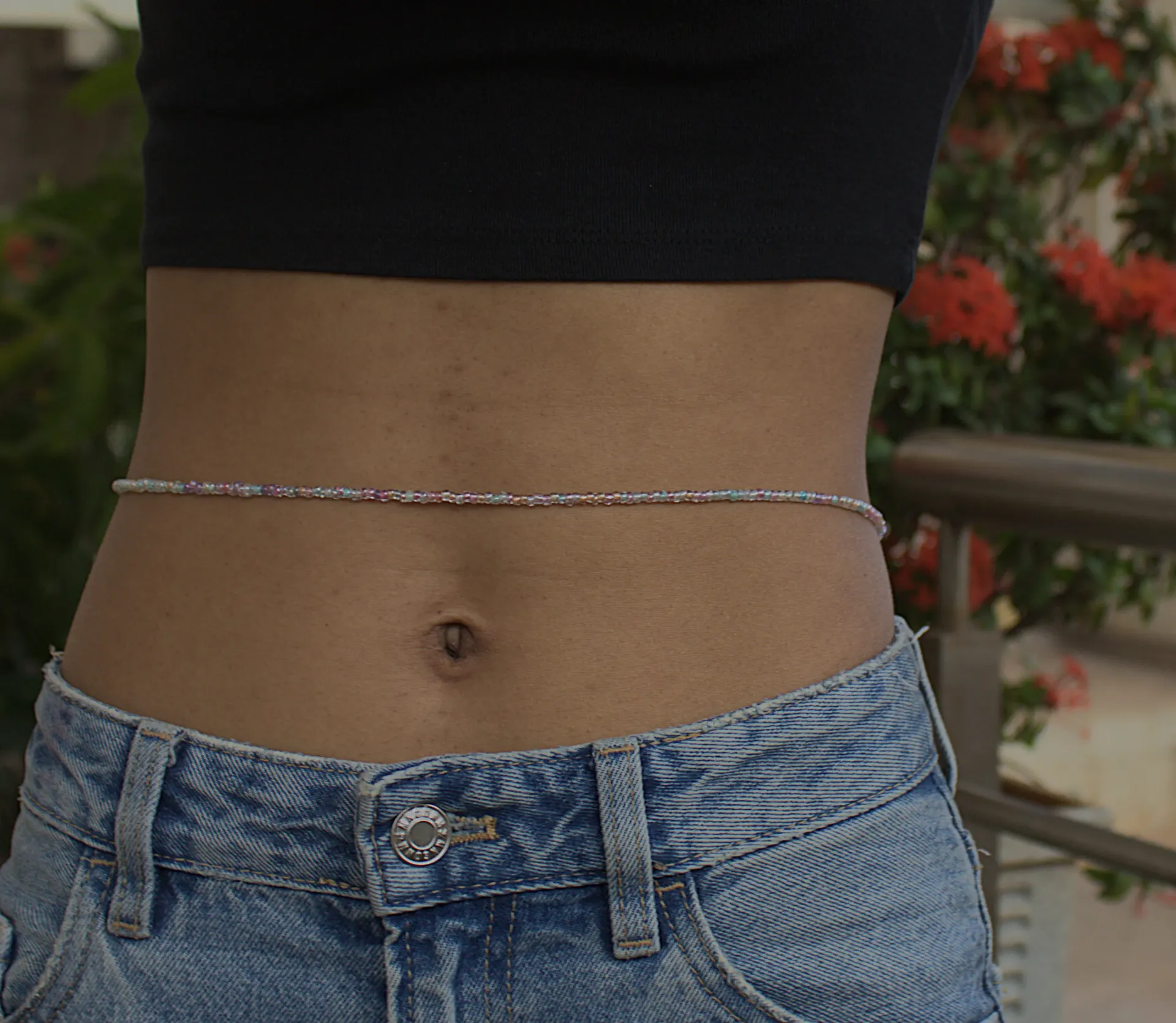 The Horizon Rainbow Seed-Bead Chain