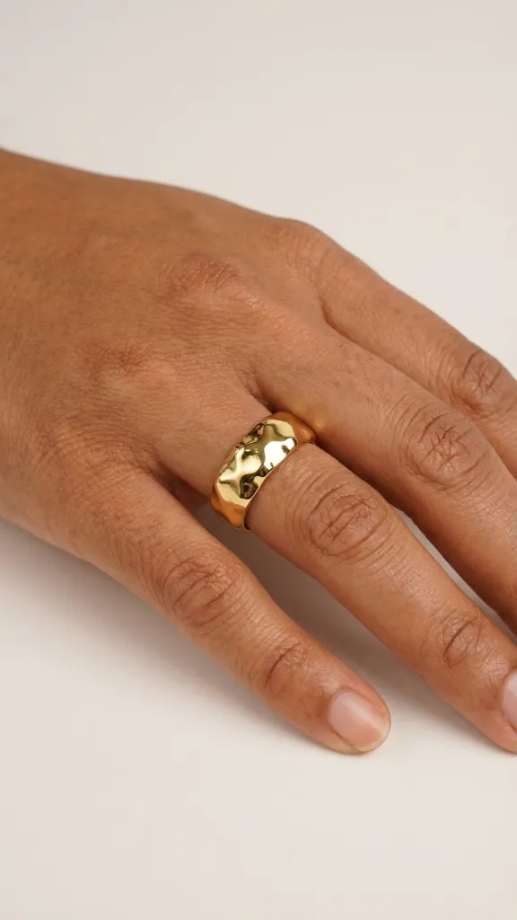 [PRG074] The Royal Molten Statement Ring