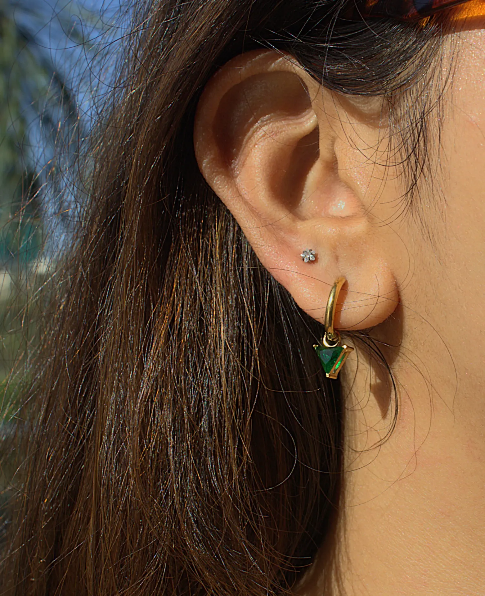 The Luxe Emerald Triangle Huggies