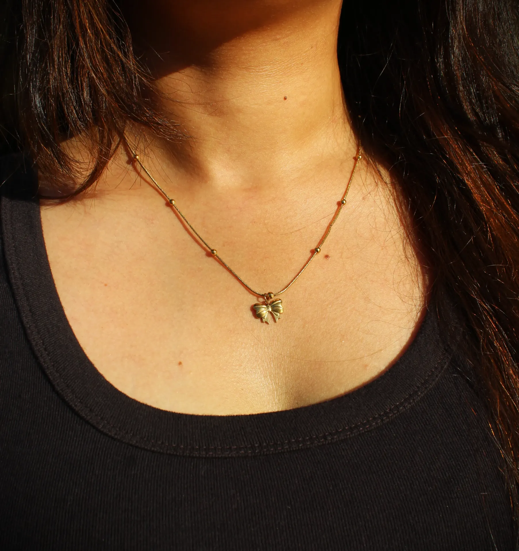 The Royal Radiant Bow Pendant