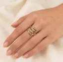The Liquid Contour Ring