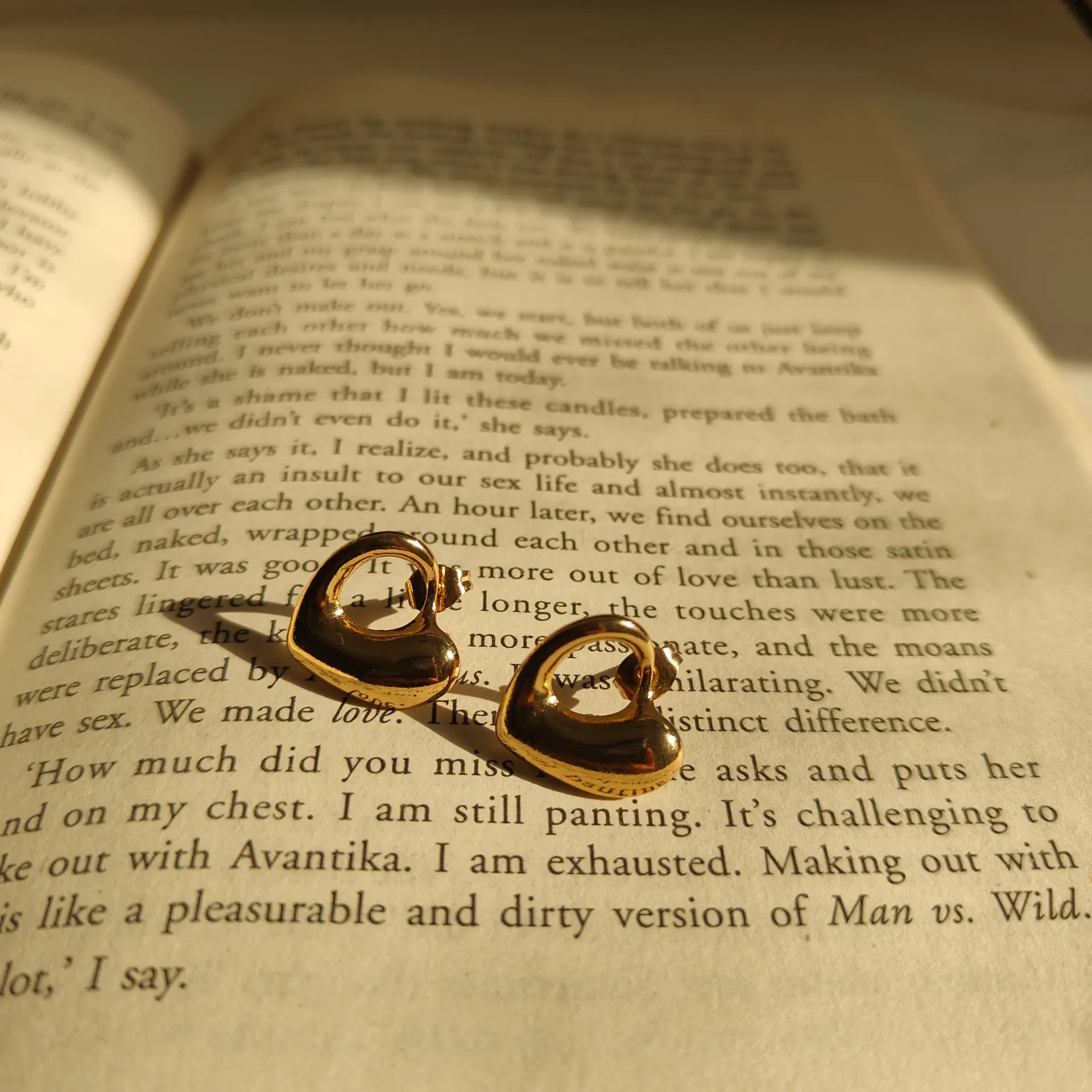 Golden Drift Hearts