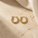 Golden Textured Huggies