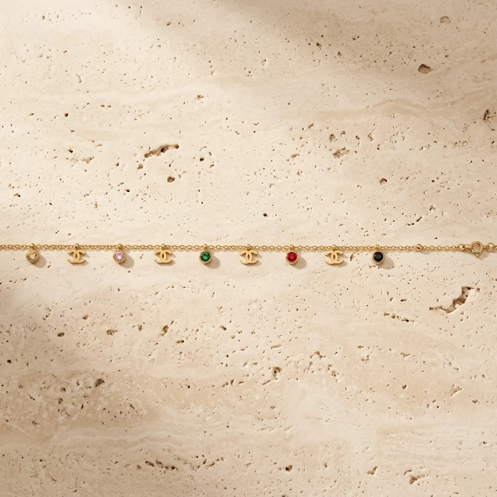 [PAG003] Luxe Rainbow Anklet