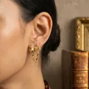 Ribbon Twist Studs