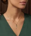 Green Tulip Pendant