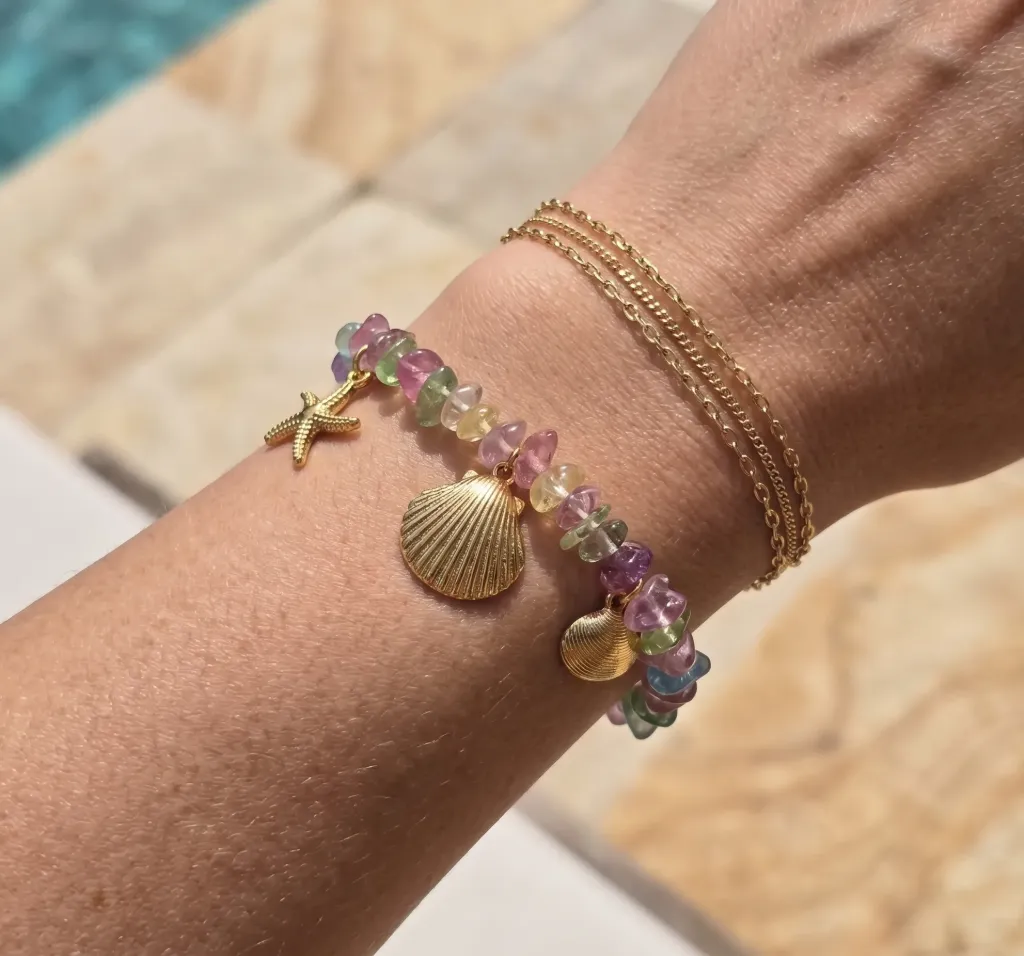 Mermaid Pebble Bracelet