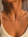 Geo Bar Choker Necklace