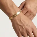 Greek Key Gold Kada