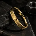 Checkerboard Gold Kada
