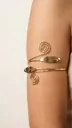 The Fern Spiral Cuff