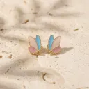Pastel Butterfly Studs