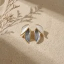 Serene Leaf Studs