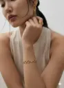 The Golden Flora Cuff