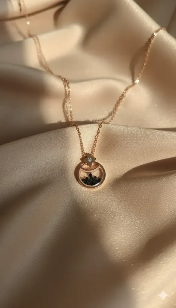 The Midnight Confetti Pendant
