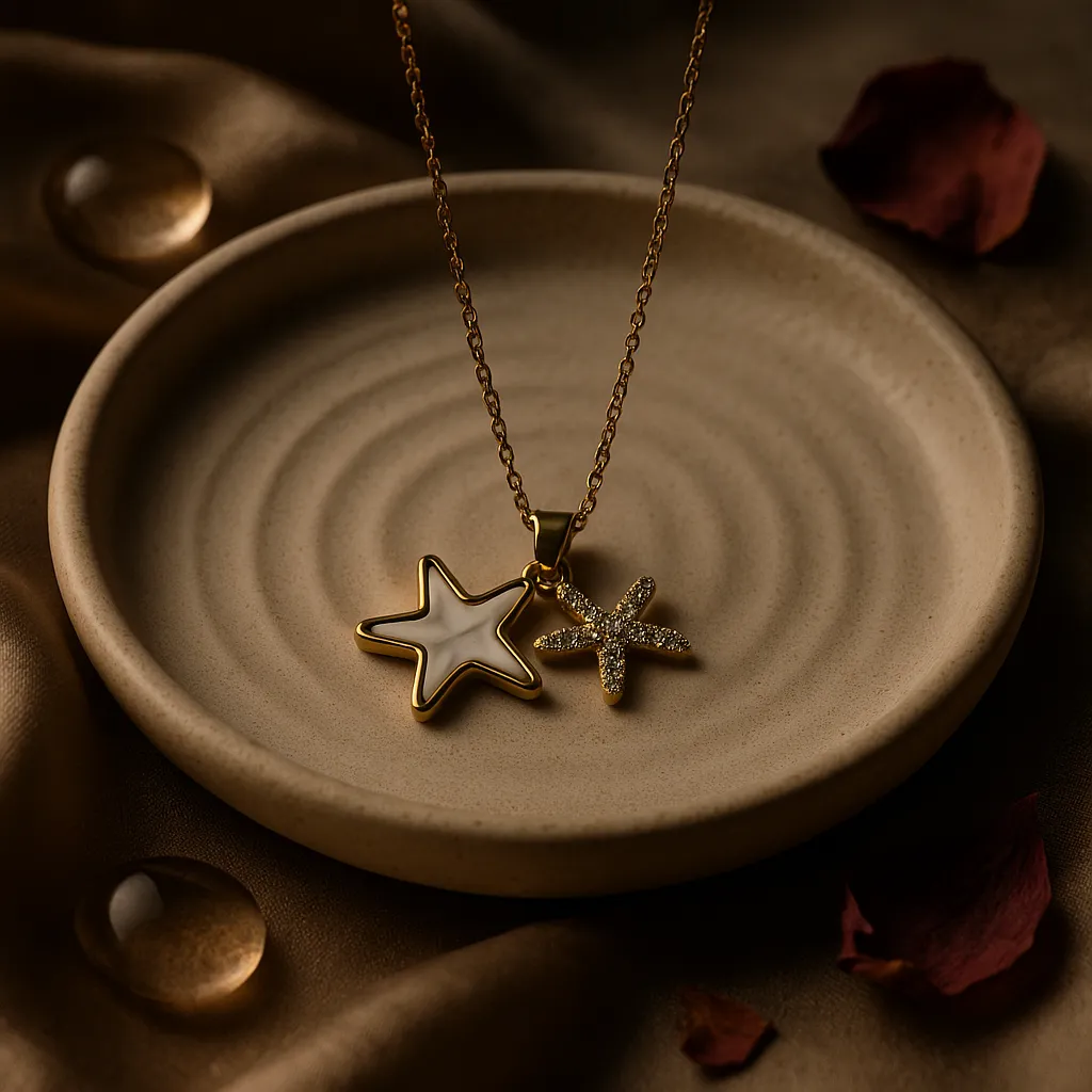 [PNG-017] The Celestial Duo Necklace